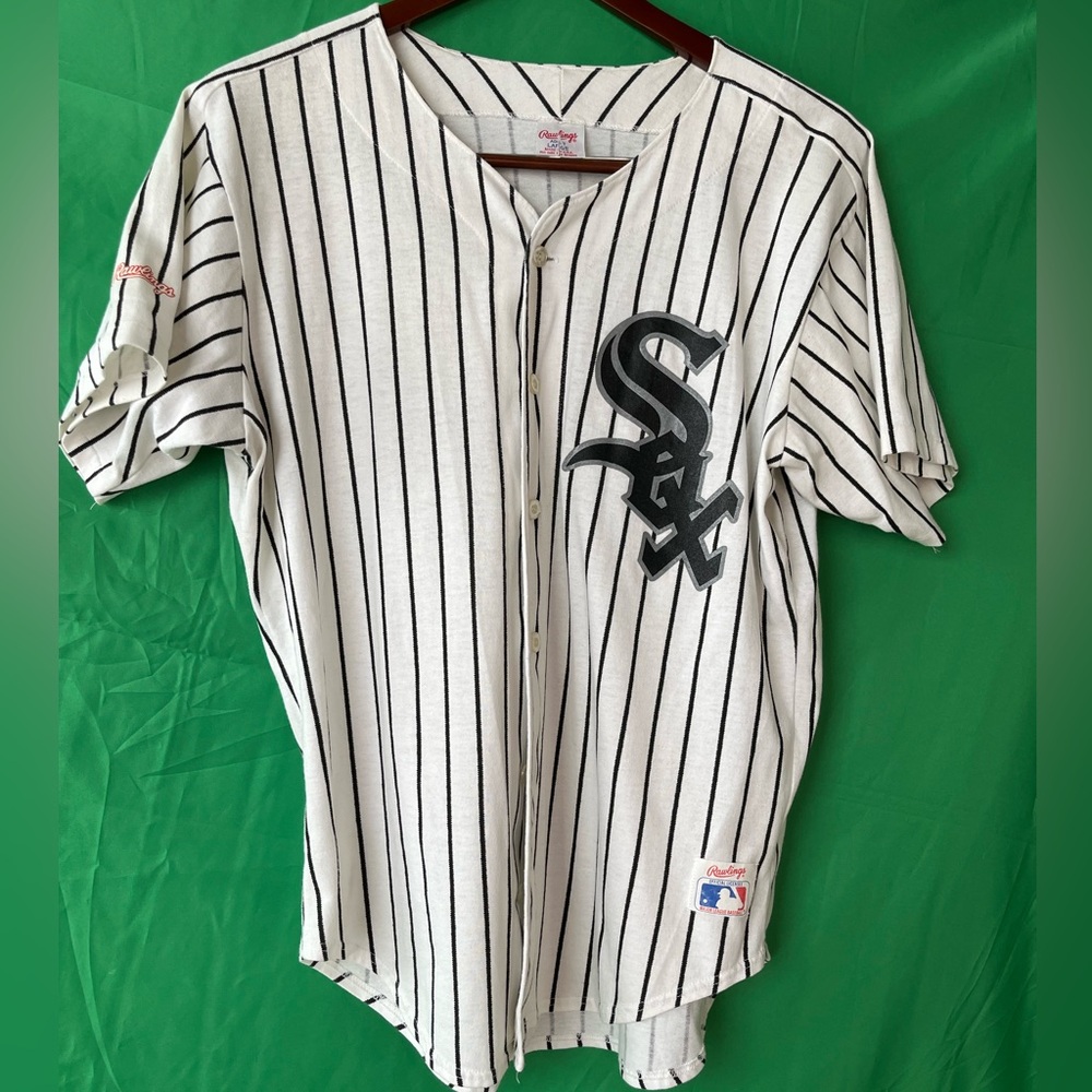 Rawlings vintage’90s replica Chicago jersey, cotton; adult size large; pre-worn